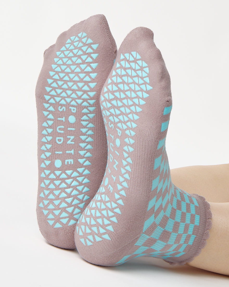 Annie Ankle Grip Sock