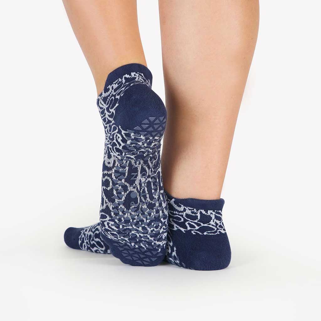 Abstract Grip Sock