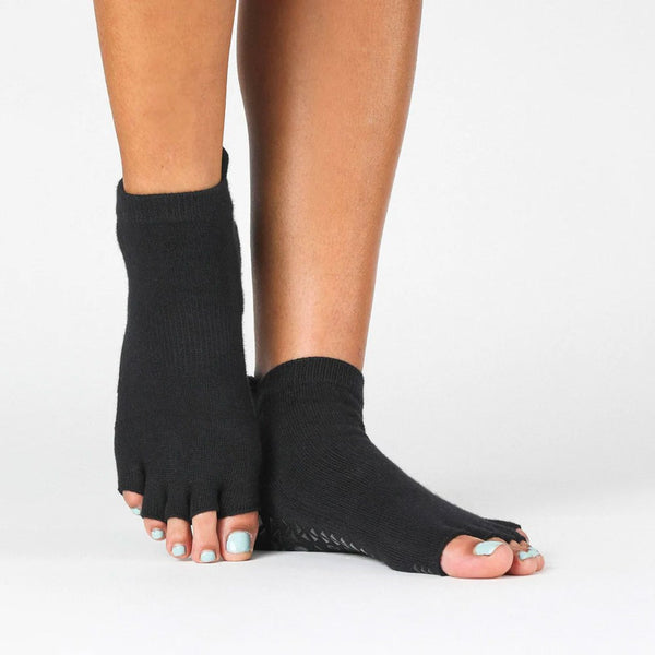 Pointe Studio Toeless Grip Socks for Pilates, Yoga & Barre