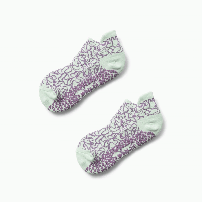 Abstract Grip Sock
