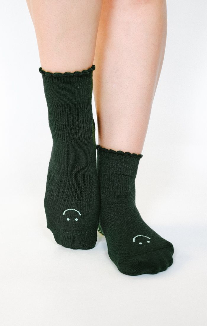 Happy ankle grip sock