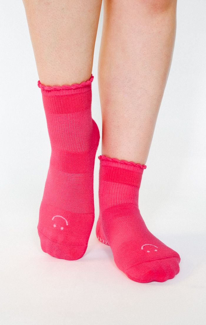 Happy ankle grip sock