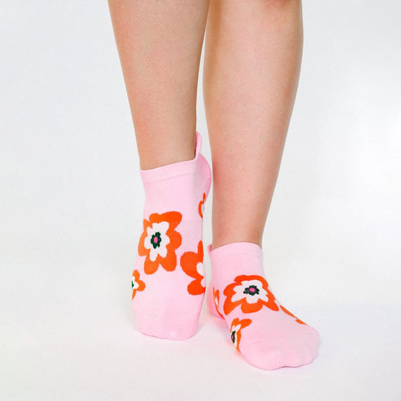Posy full foot grip Sock
