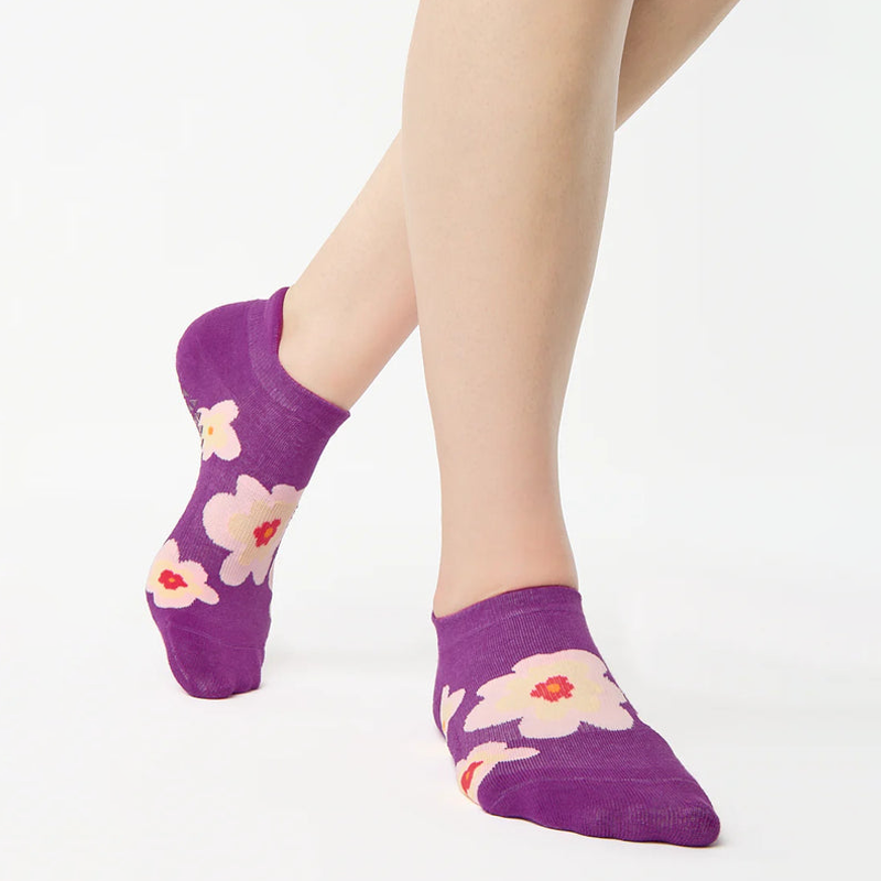 Posy full foot grip Sock