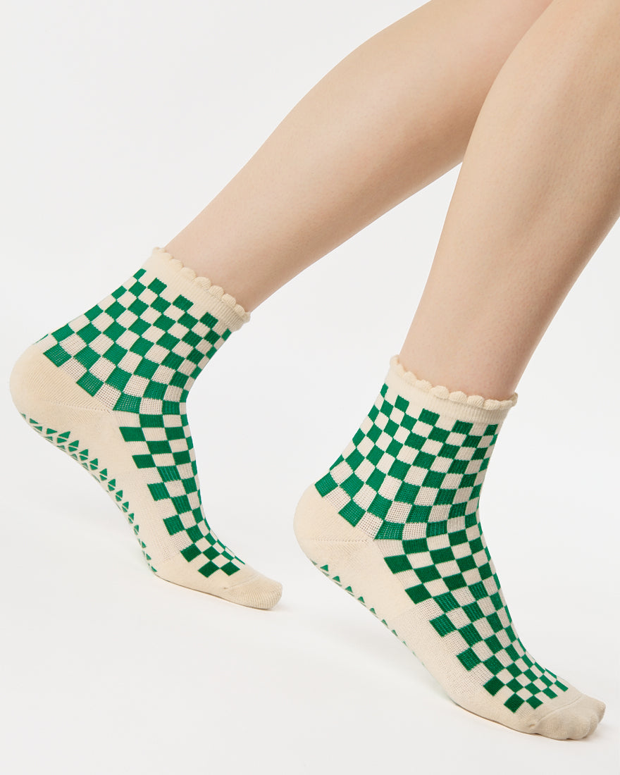 Annie Ankle Grip Sock
