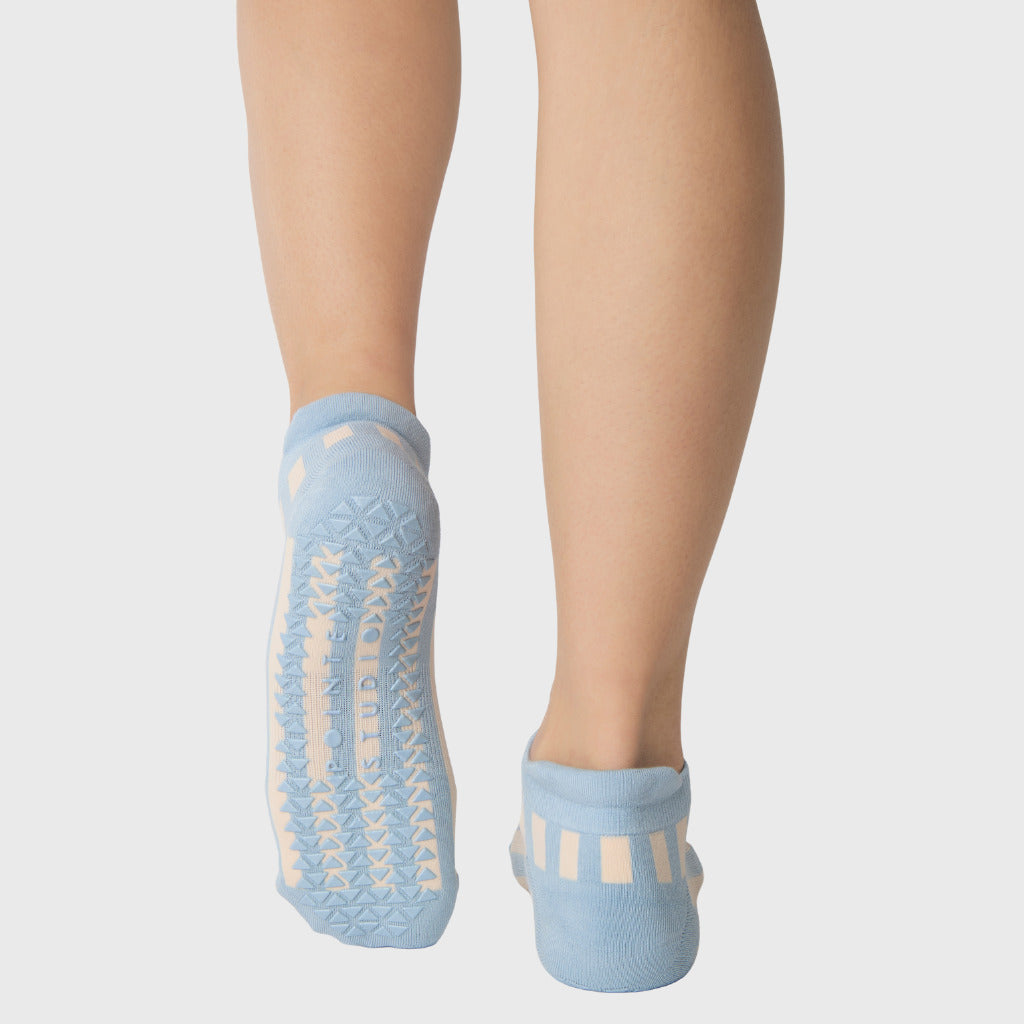 Stipes Full Foot Grip Sock