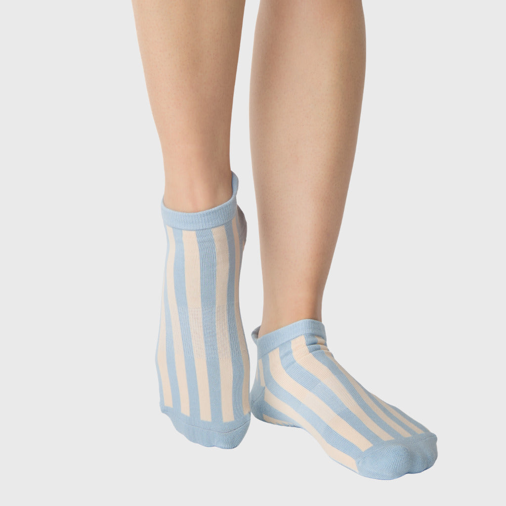Stipes Full Foot Grip Sock