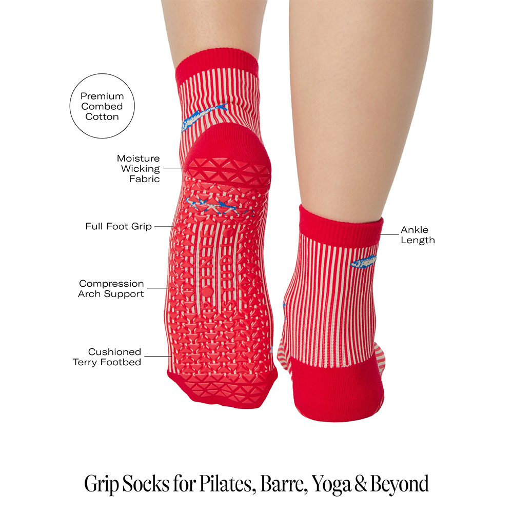 Sardines Ankle Grip Sock