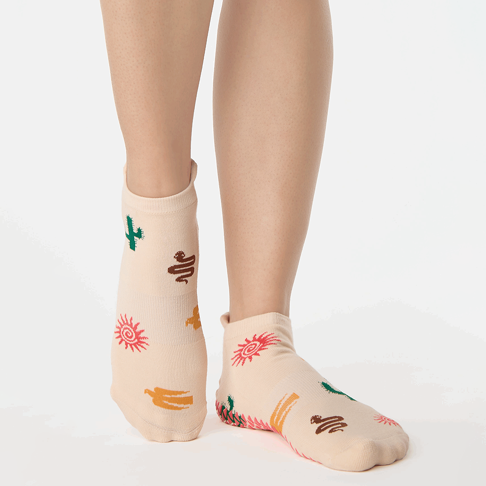 Desert Full Foot Grip Sock