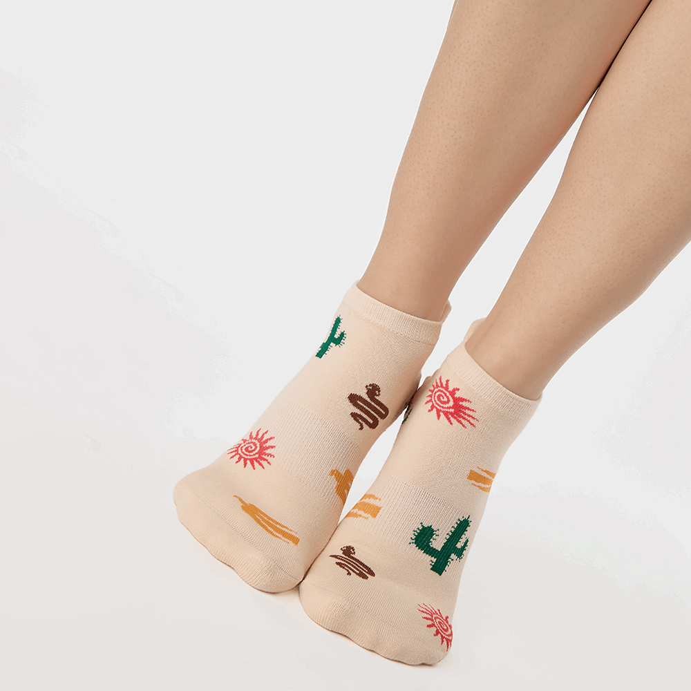 Desert Full Foot Grip Sock