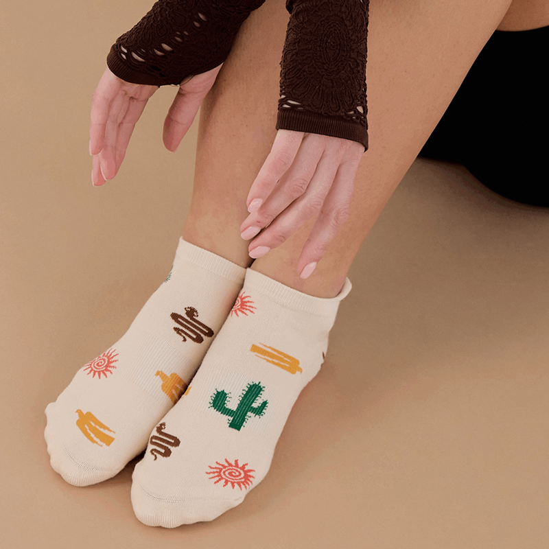 Desert Full Foot Grip Sock