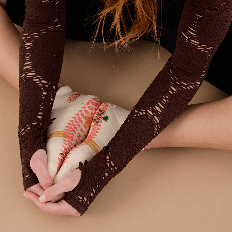 Desert Full Foot Grip Sock