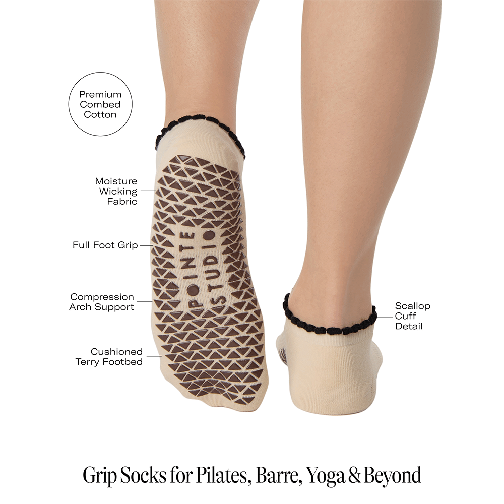 Muse Full Foot Grip Sock