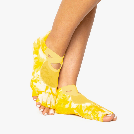 Wash Out Toeless Grip Sock