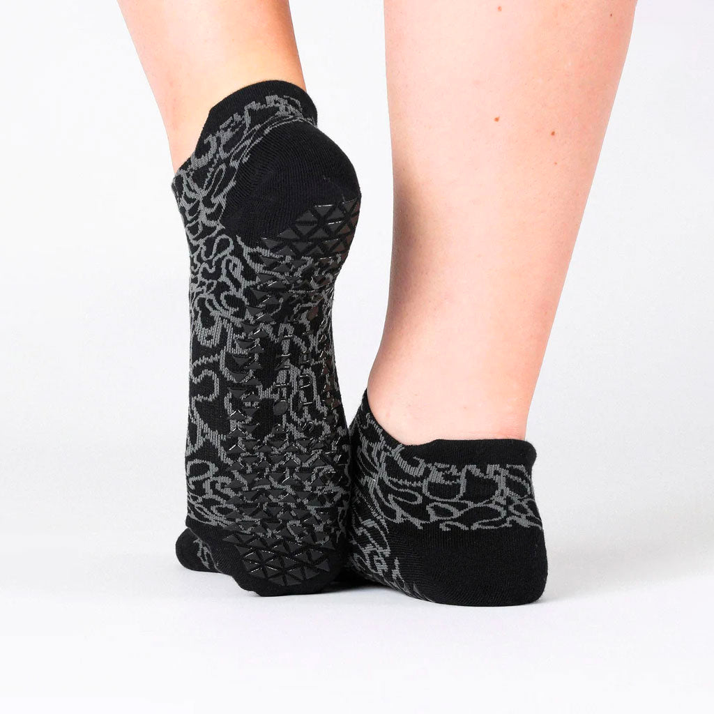 Abstract Grip Sock