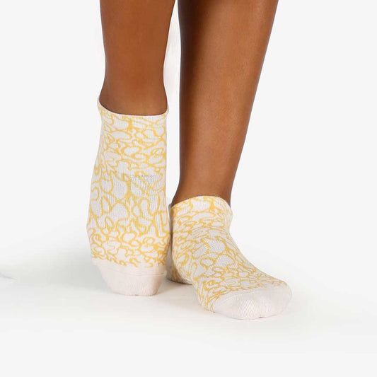 Abstract Grip Sock