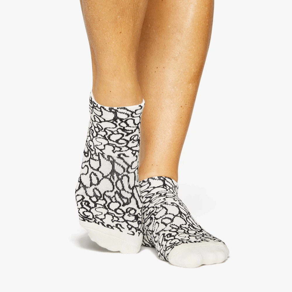 Abstract Grip Sock