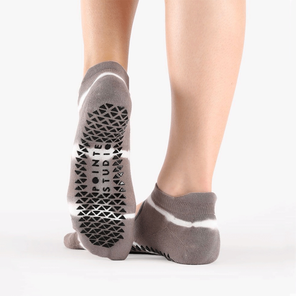 Shibori Strap Grip Socks